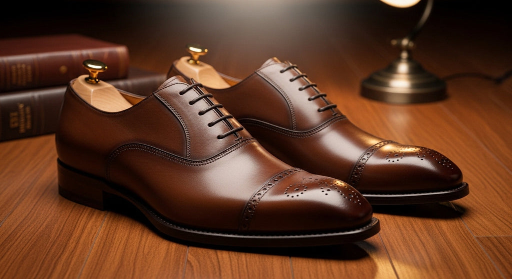 Premium Men’s Leather Dress Shoes – Timeless Style & Comfort