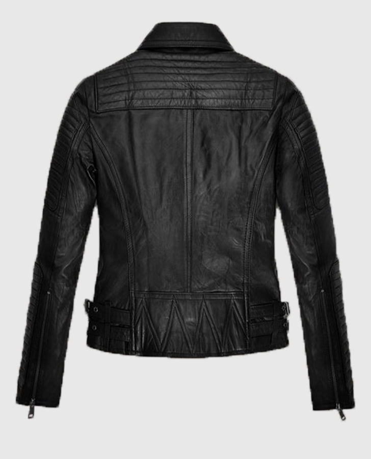 Keira Knightley Domino Leather Jacket