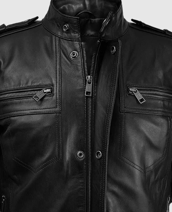 Tomb Raider Alicia Vikander Leather Jacket