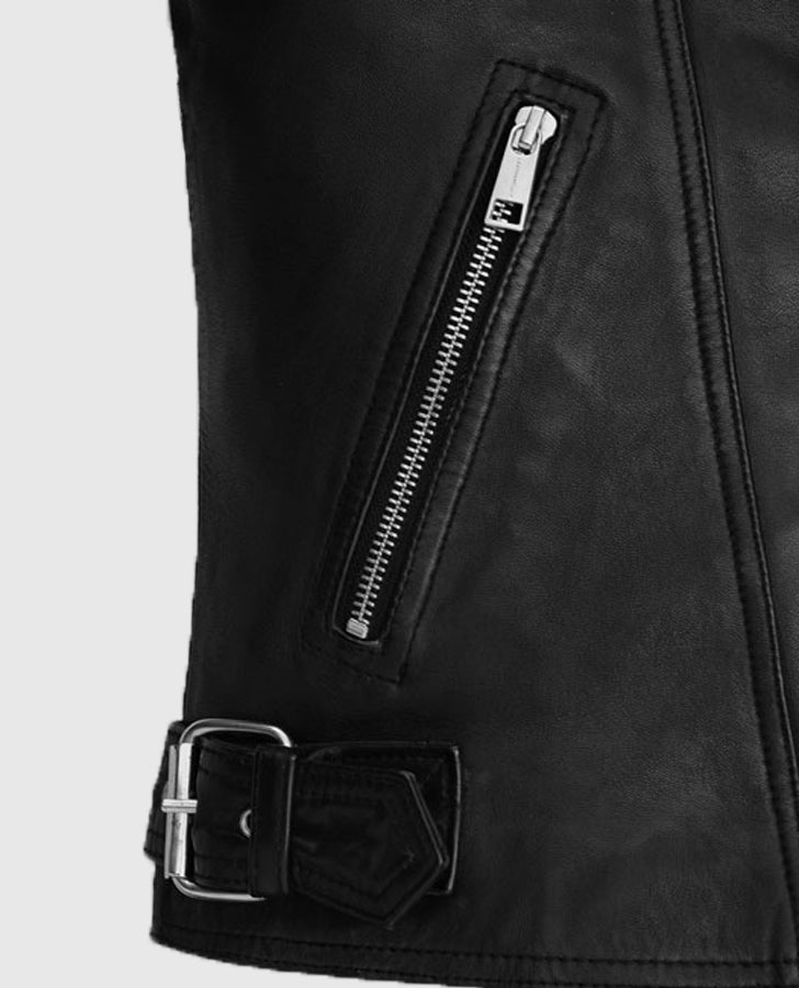 Jodie Comer Doctor Foster Leather Jacket