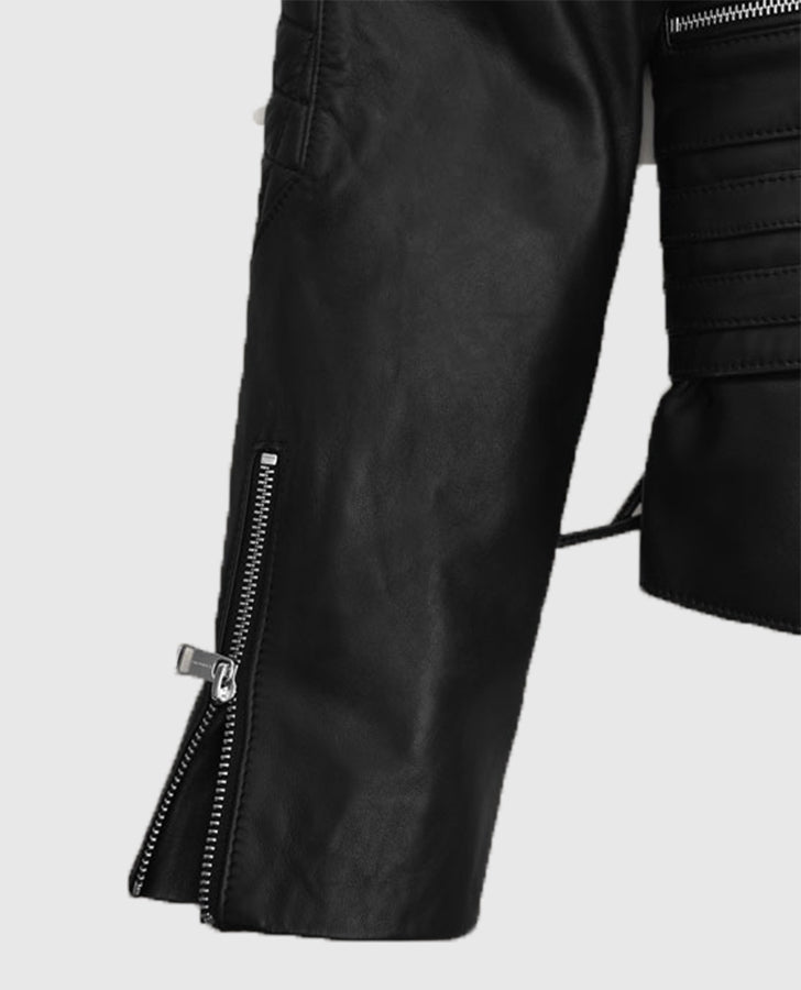 Kristen Stewart Leather Biker Jacket