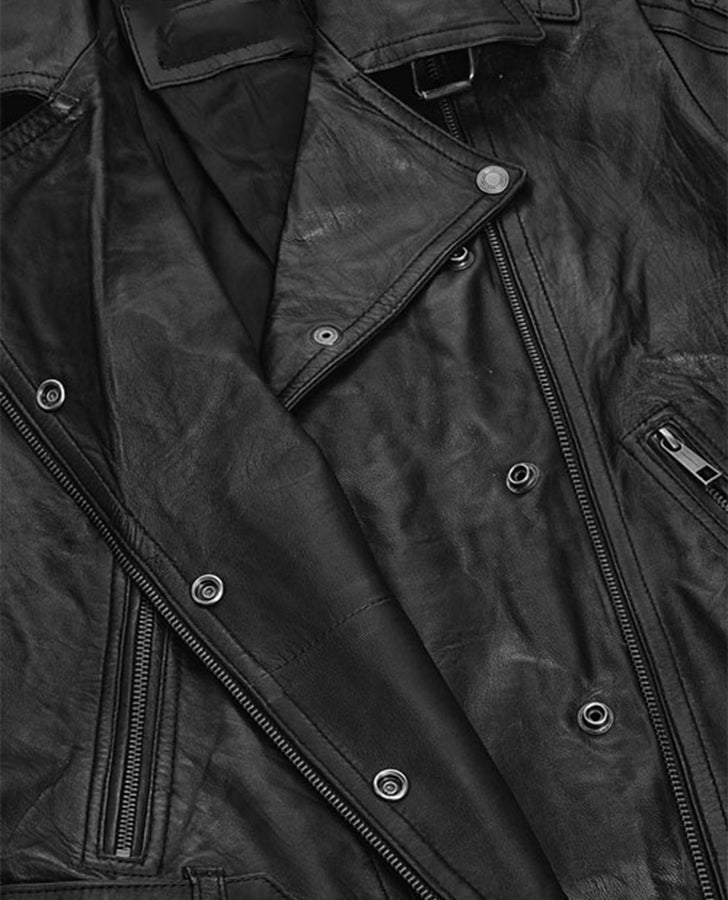 Keira Knightley Domino Leather Jacket