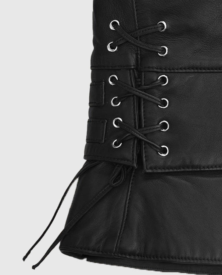 Kristen Stewart Leather Biker Jacket