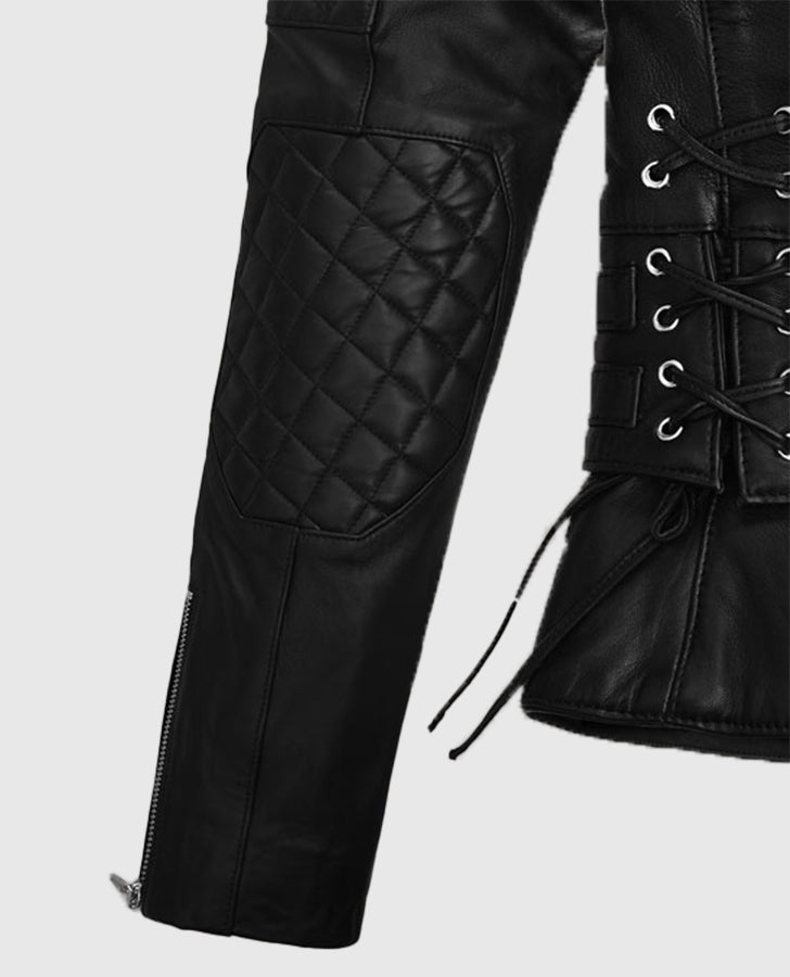 Kristen Stewart Leather Biker Jacket