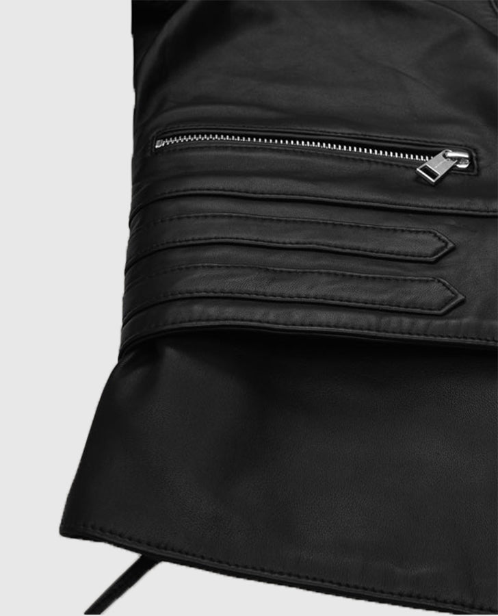 Kristen Stewart Leather Biker Jacket