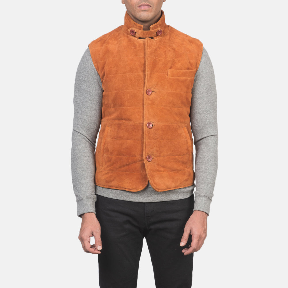 Tony Brown Suede Vest