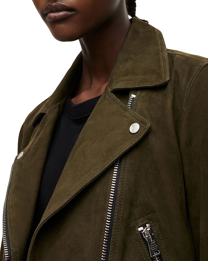 Suede Agnes Leather Jacket