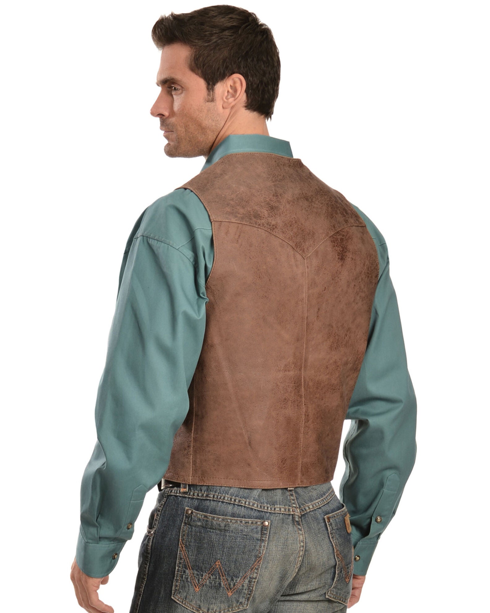 MEN'S WESTERN LAMB VEST