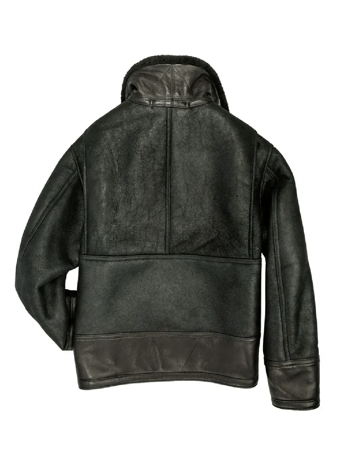 Mens Greenburgh Black Shearling Jacket