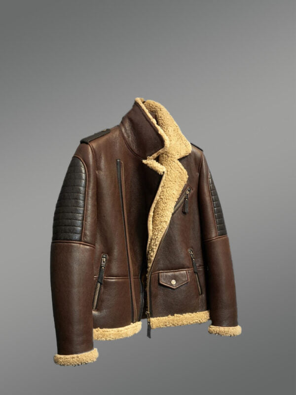 Genuine Shearling Coats in Brown