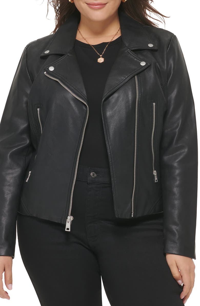 Women Faux Leather Coat