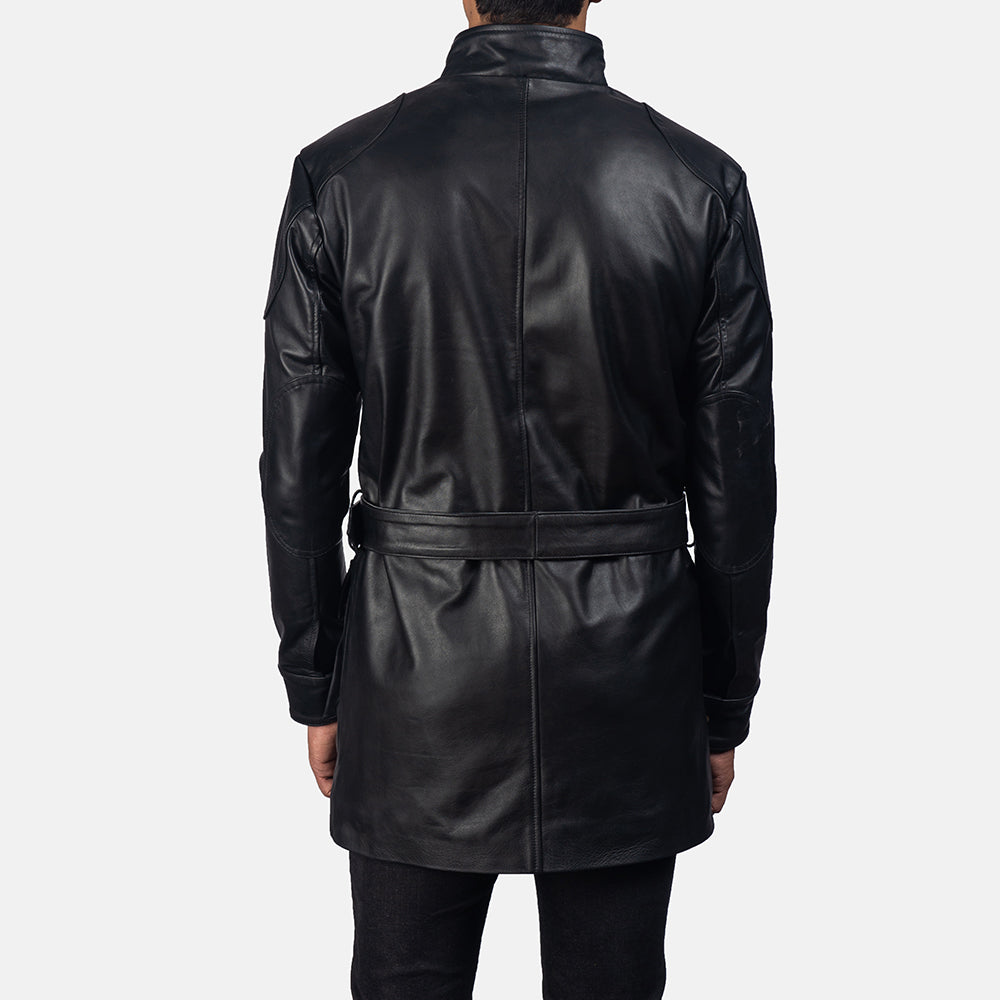 Dolf Black Leather Jacket