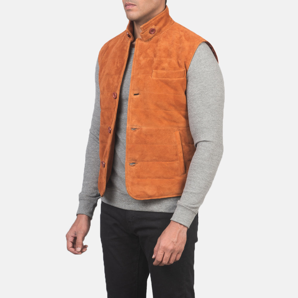 Tony Brown Suede Vest