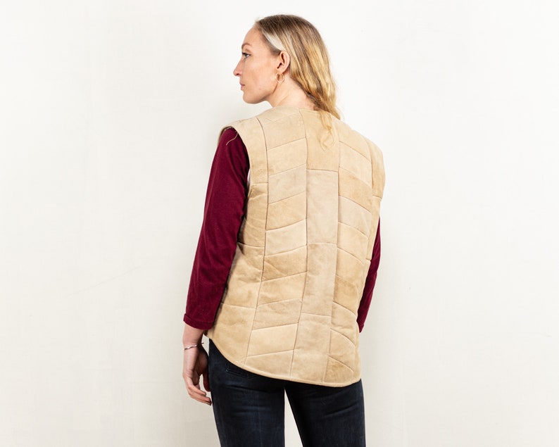 Shearling Vest vintage women