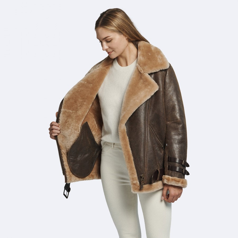 Lindsay Shearling Jackets