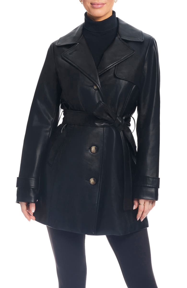 Genuine Real Leather Leather Coat