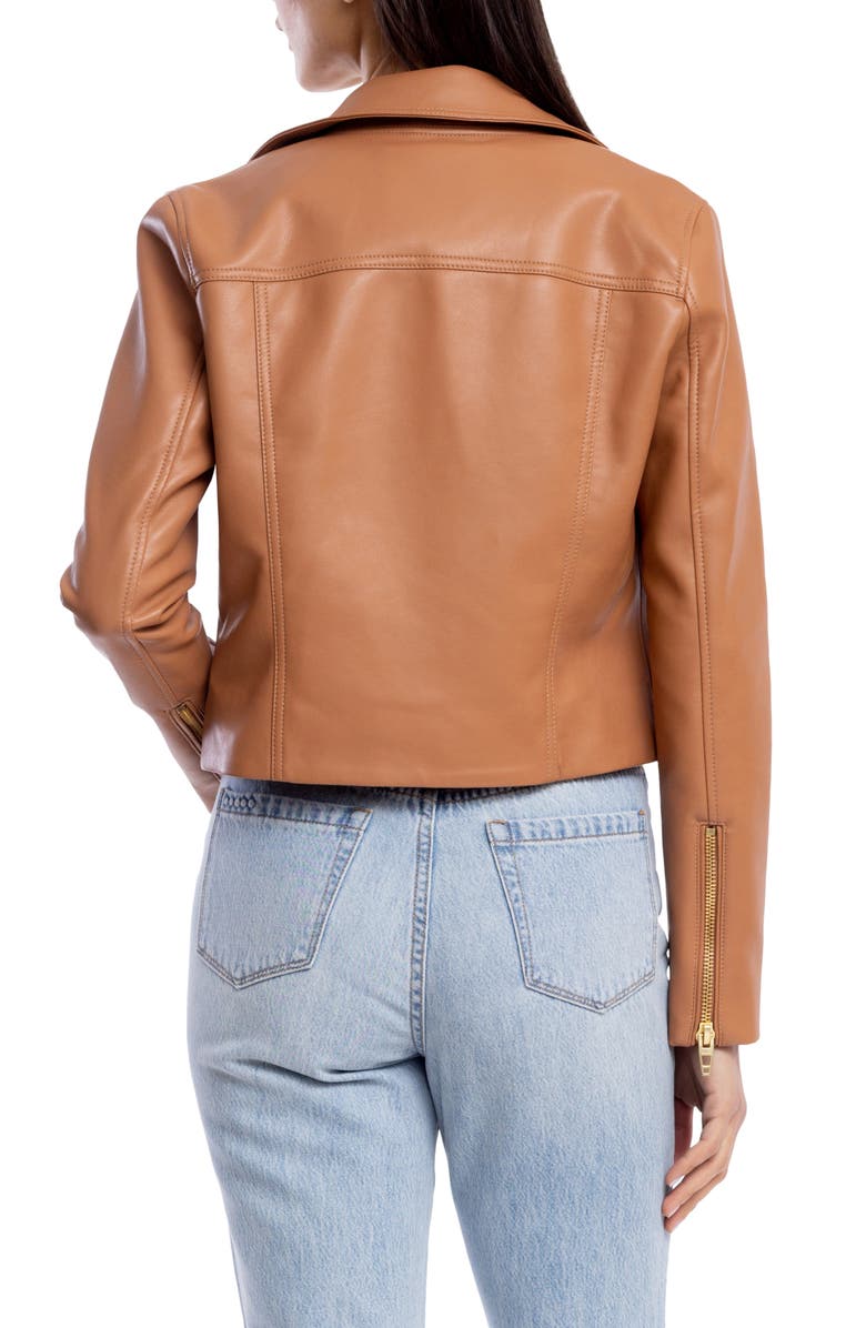 Real Genuine Leather Moto Jacket