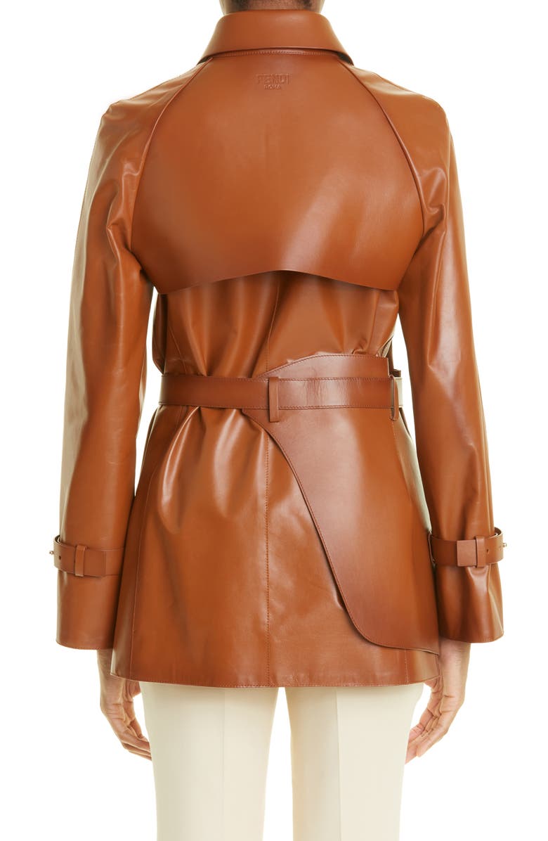 Belted Leather Shirt