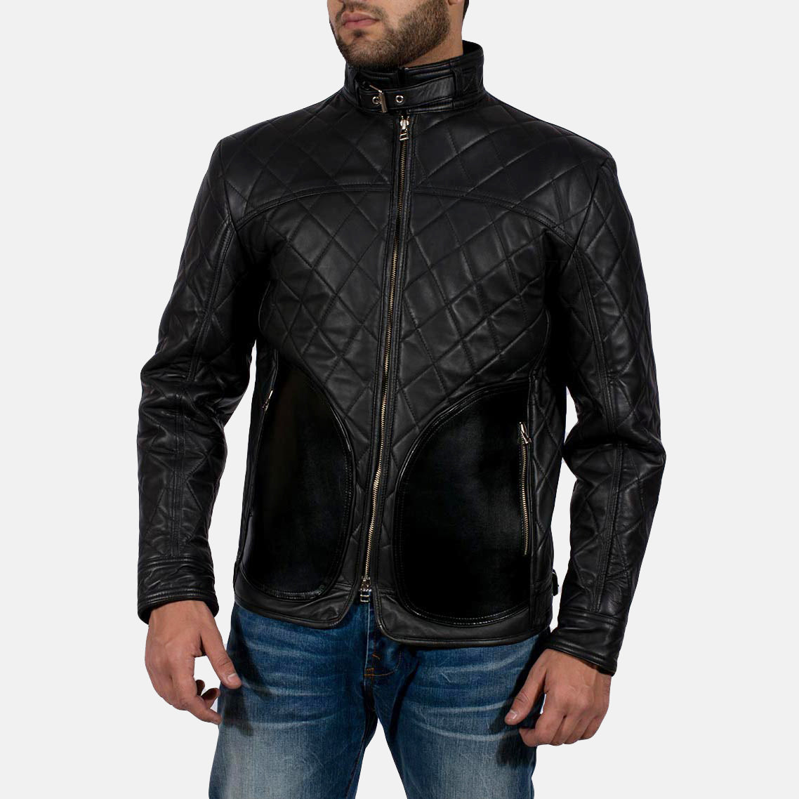 Equilibrium Black Leather Jacket - Kualited