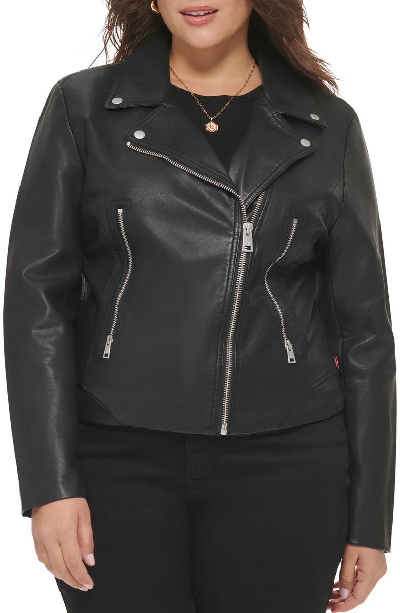 Women Faux Leather Coat