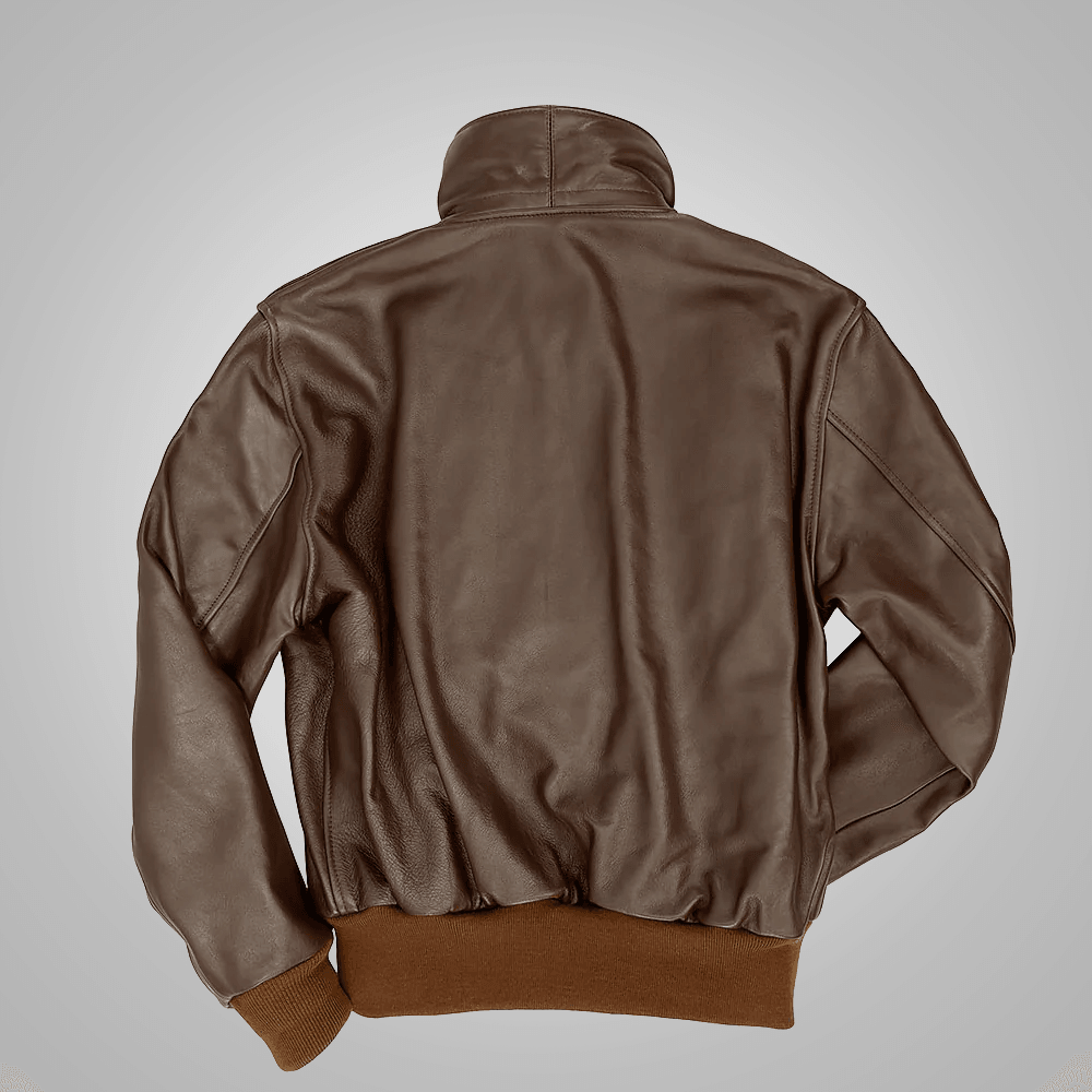 Men's B3 Sheepskin Aviator Leather Jacket - RAF Style Flying Hero Gear