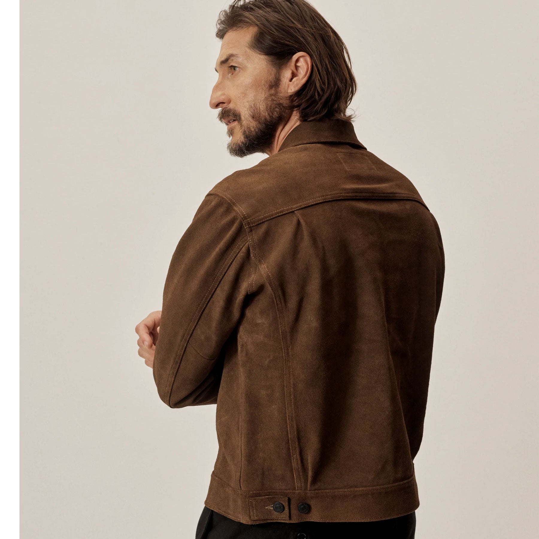 Men’s Suedu Leather  Bomber Jacket