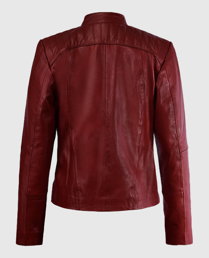 Kaya Scodelario Resident Evil Leather Jacket