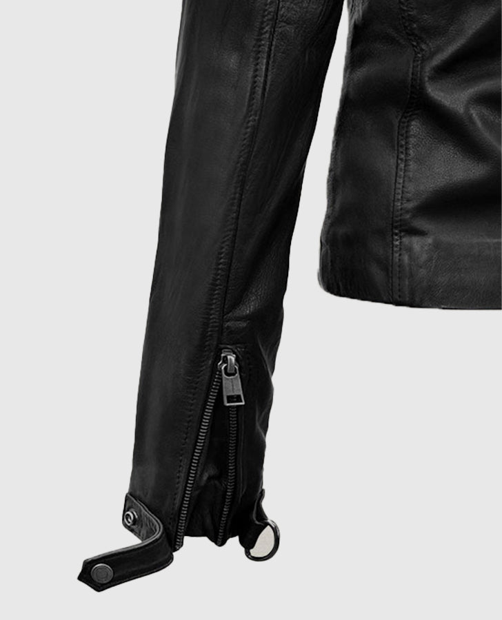 Lucifer S05 Chloe Decker Black Leather Jacket