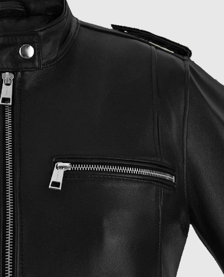 Women's Chic Rider Leather Jacket