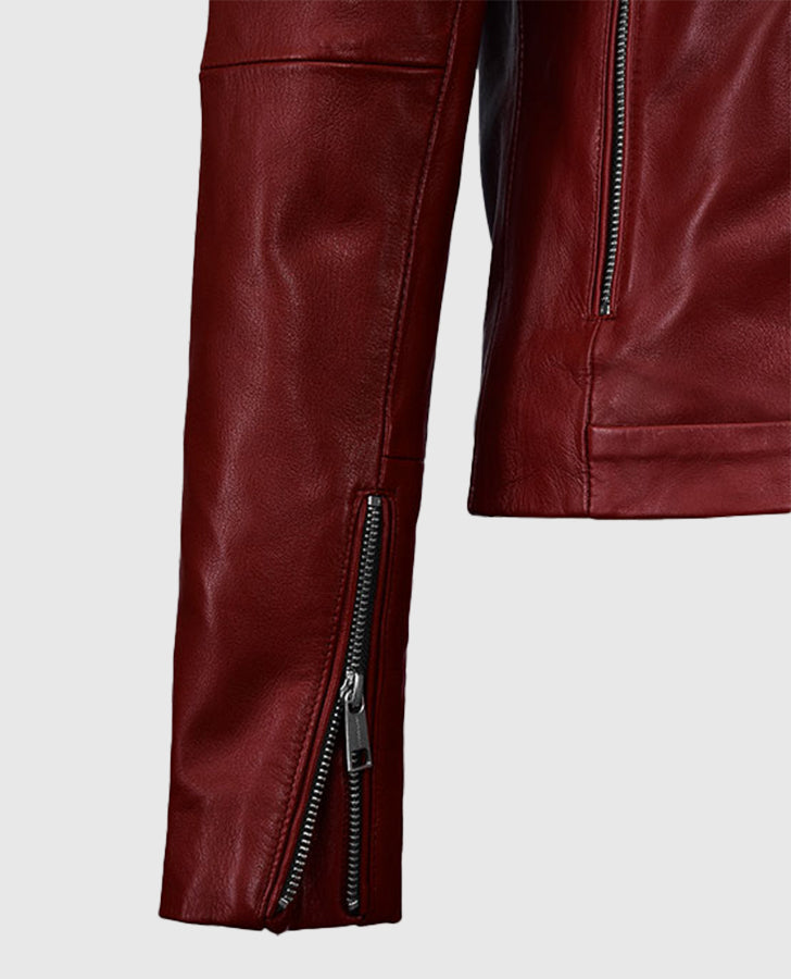 Kaya Scodelario Resident Evil Leather Jacket
