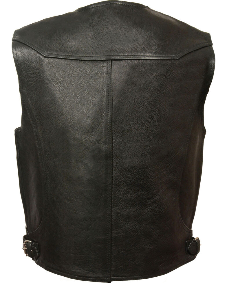 Black Deep Pocket Vest