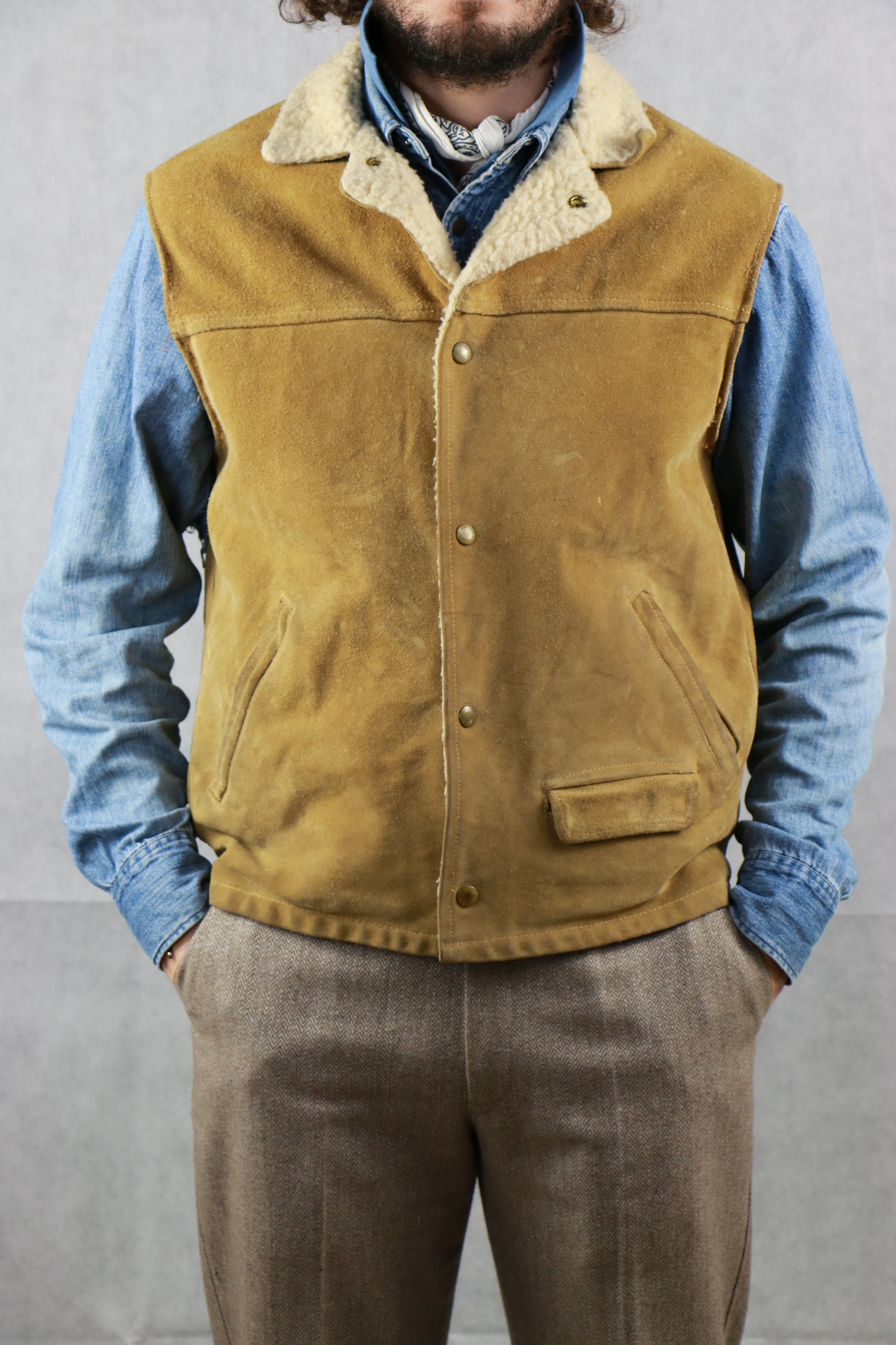 Shearling Vest