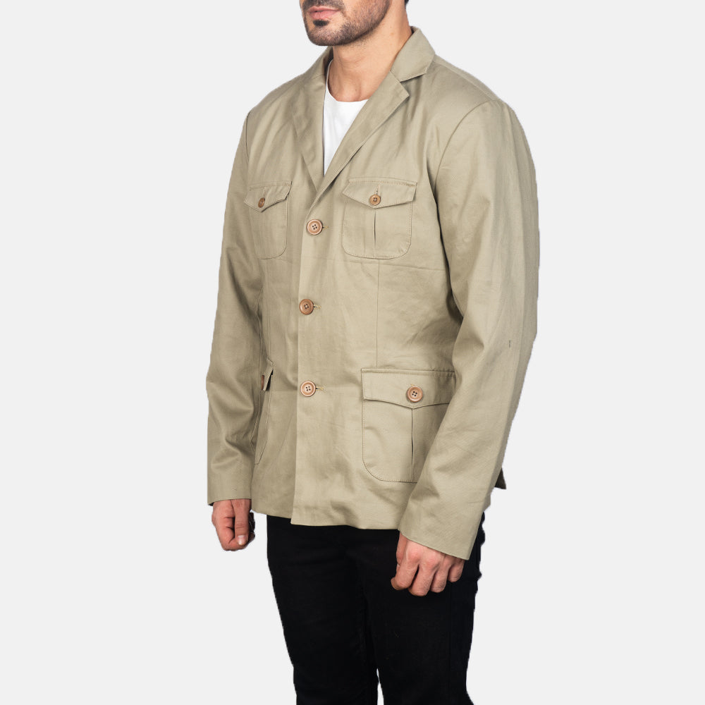 Kajetan Beige Safari Jacket