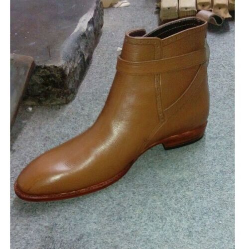 Handmade Men Jodhpur Leather Boots For , Leather Chelsea Boot