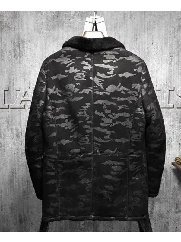 Men’s Flying Fur Pilots Long Jacket Coat